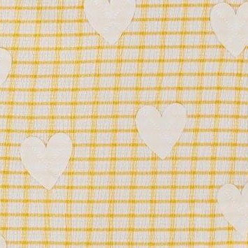 pale yellow and white