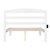 AFI Furnishings Warren Platform Bed F WH - 3 of 4