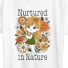 Women's - Instant Message - Nurtured in Nature Flowers Short Sleeve Graphic T-Shirt - 2 of 4
