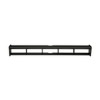 Chic Crate - Sleek Floating TV Stand - Space-Saving Wall-Mount Media Console - Modern Black Entertainment Center - Onyx Black - 4 of 4