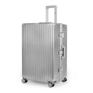 NEW YORK XPRESS Zipperless Luggage AL-12501,Aluminum Frame w/TSA LOCK w/Spinner Wheels - 1 of 4