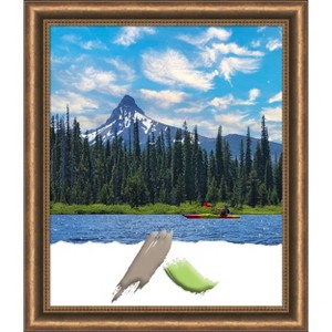 Amanti Art Manhattan Bronze Narrow Wood Picture Frame - 1 of 4