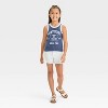 Grayson Threads Kids Big Girl Tank Top - Navy Blue - 4 of 4