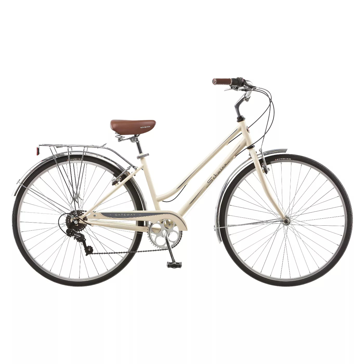 Schwinn Women's Gateway 700c/28" Hybrid Bike - Cream - image 1 of 7