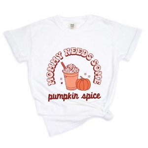 Simply Sage Market Retro Mommy Needs Some Pumpkin Spice Garment Dyed Tee - 1 of 4