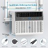 Window Air Conditioner, AC Window Unit with Washable Filter, Wi-Fi Enabled w/Remote, Cools Up to 350 Square Feet, 6 Modes,  115V/60Hz - 4 of 4