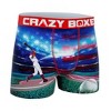 Mens Crazy Boxer Baseball Home Run Shot Scene Boxer Briefs - 2 of 4