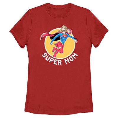 Women's Superman Supergirl Mom T-shirt : Target