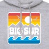 Men's - Instant Message - Big Sur Badge Graphic Fleece Pullover Hoodie - 2 of 4