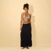 Women's Gauze Tiered Cover Up Skirt - Shade & Shore™ - 3 of 4
