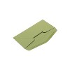 JAM Paper #10 Booklet Envelopes 4 1/8" x 9 1/2" Avocado Green 50/Pack (4260-102-50) - 3 of 4