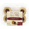 My Dad's Cookies Gluten Free Raspberry Linzer Cookie - Case of 12 - 6 oz - 2 of 4
