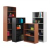 Steel ValueMate 5 Shelf Economy Steel Bookcase in Black - Safco - 3 of 3