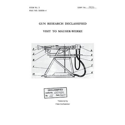 Gun Research Declassified - by  Peter Dallhammer (Paperback)