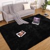 Luxury Modern Plush Fluffy Velvet Rug 5 x 8 ft, Faux Wool Rugs with  Non-Slip & Washable,for Bedroom Living Room Nursery - 2 of 4