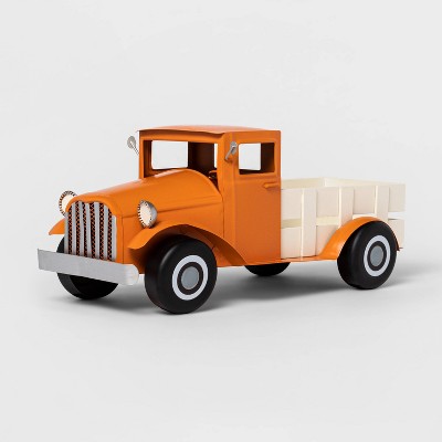 Harvest Orange Metal Truck Decorative Prop - Hyde & EEK! Boutique™