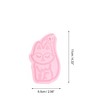 Unique Bargains Cute Cartoon Bath Brush 4.33"x2.56"x0.79" 1 Pc - 4 of 4