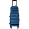 20-Inch Carry-On Luggage with USB Port, TSA Lock, Front Pocket, and 360° Spinner Wheels, Lightweight and Durable Suitcase for Easy Travel - 4 of 4