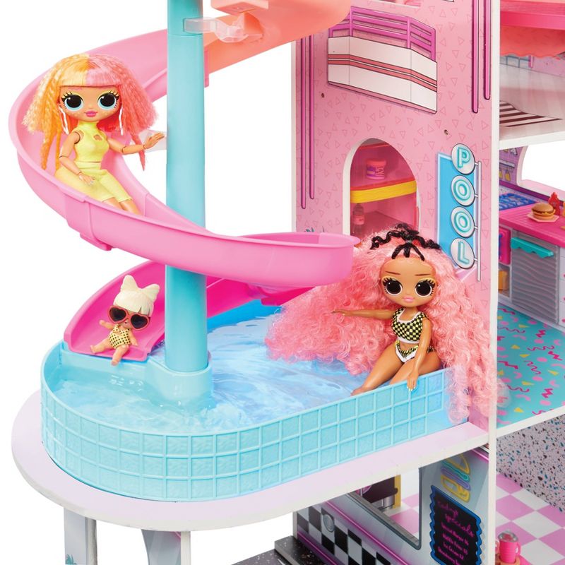 L.O.L. Surprise! OMG Fashion House Playset with 85+ Surprises, Made From Real Wood, 4 of 7