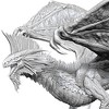Wizkids: D&D Nolzur's Marvelous Miniatures: Adult Silver Dragon - 3 of 4