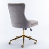 PAGED Transparent Folding Office Chair, Modern PC Plastic Vanity Chair with Sturdy Frame, Dining Chair for Living Room - 4 of 4