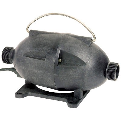 Cal Pump T4000 Torpedo 4,000 GPH Submersible Pond and Waterfall Pump, Black