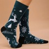 Frolicking Reindeer Socks (Men's Sizes, Adult Large) from the Sock Panda - Great for Christmas Time - 2 of 4