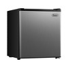 Impecca 1.7 Cu. Ft.  Single Door Mini Refrigerator with Reversible Door, Stainless Steel - 2 of 3