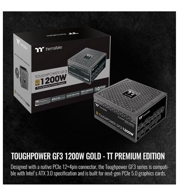 Thermaltake Toughpower GF3 1200W Power Supply - PSTPD1200FNFAGU4