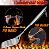 Itopfox 6-Piece BBQ Grill Tool Set with Extra-Long Stainless Steel Spatula Fork Tongs Basting Brush Cleaning Brush & Carrying Bag for Outdoor Cooking - 2 of 4