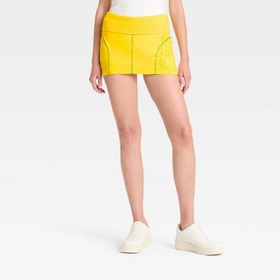 Women's Low-Rise Knit Mini Wrap Skort - Wild Fable™