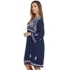 Riviera Sun Women's Tunic Dress - Bohemian Style Beachwear for Comfortable and Stylish Summer Days - 2 of 3