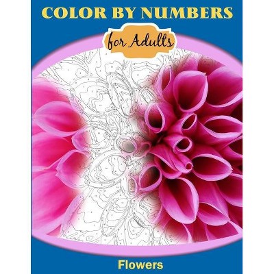 Color by Numbers for Adults - by  Inneract Studio (Paperback)