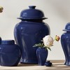 Plum & Post Koa Lidded Ginger Jar Large - Navy Ceramic Décor - 2 of 2