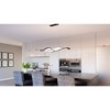 Quoizel Lighting Saratoga 1 - Light Chandelier in  Matte Black - 2 of 4