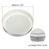 Unique Bargains Leak Proof Regular Mouth Tin Plate Mason Jar Lids 6 Pcs - 2 of 4
