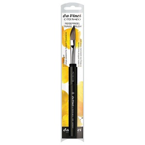 da Vinci CASANEO Travel Pocket Brush, Extra Soft Synthetic, Watercolor, Slanted Edge, Series 1597TP, Size 10 - 1 of 3
