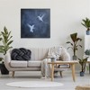 Stupell Industries Abstract Blue Hummingbirds Silhouettes Canvas Wall Art - 2 of 4