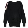 Alfani Womens Flower Print Floral Pullover Sweater - 2 of 2