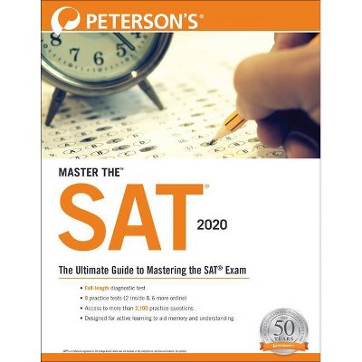 Master the SAT 2020 - 20th Edition by  Peterson's (Paperback)