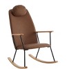 Maliang Adjustable Headrest Pillow Rocking Chair, for Nursery, Bedroom, Living Room - 3 of 4