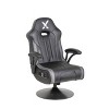 Torque Neo Motion RGB Audio Pedestal Gaming Chair with Subwoofer Black - X Rocker: Ergonomic Design, Fixed Height - 2 of 4
