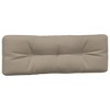 vidaXL Pallet Cushions 5 pcs Taupe Fabric - 3 of 4