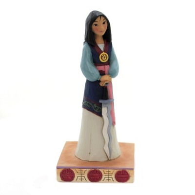 Jim Shore 7.0 Inch Winsome Warrior Disney Princess Mulan Figurines