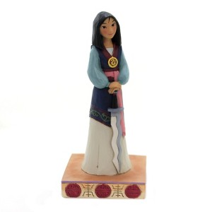 Jim Shore 7.0 Inch Winsome Warrior Disney Princess Mulan Figurines - 1 of 2