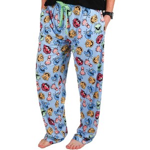 Disney Adult The Muppets Character All Over Print Sleep Pants Pajamas - 1 of 3
