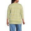 Lands' End Women's 3/4 Sleeve Cotton Supima Tunic - 2 of 3