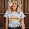 Simply Sage Market Women's Retro Boo Stripes Short Sleeve Graphic Tee - 2 of 4