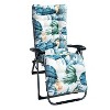 ewHome 67x22in Chaise Lounger Cushion Recliner Rocking Chair Sofa Mat Deck Chair Cushion - 4 of 4