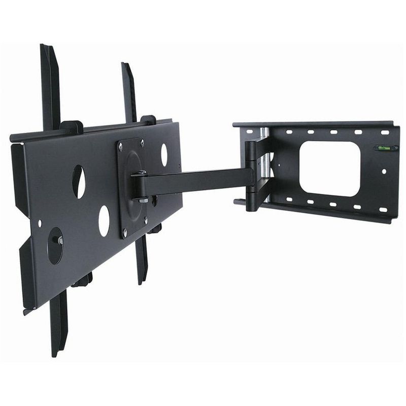 Monoprice Titan Series Full Motion Corner Friendly Wall Mount For Large 32" - 60" Inch TVs Displays, Max 125 LBS. 50x50 to 750x450, Black, 2 of 6